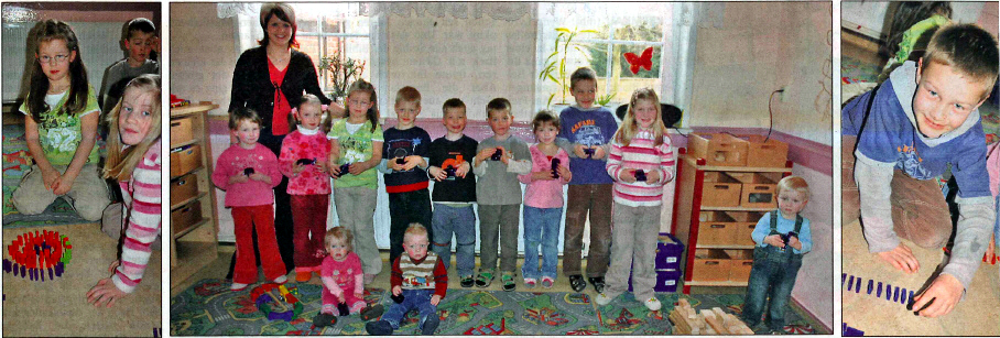 Spende an Kindergarten in Jeseritz